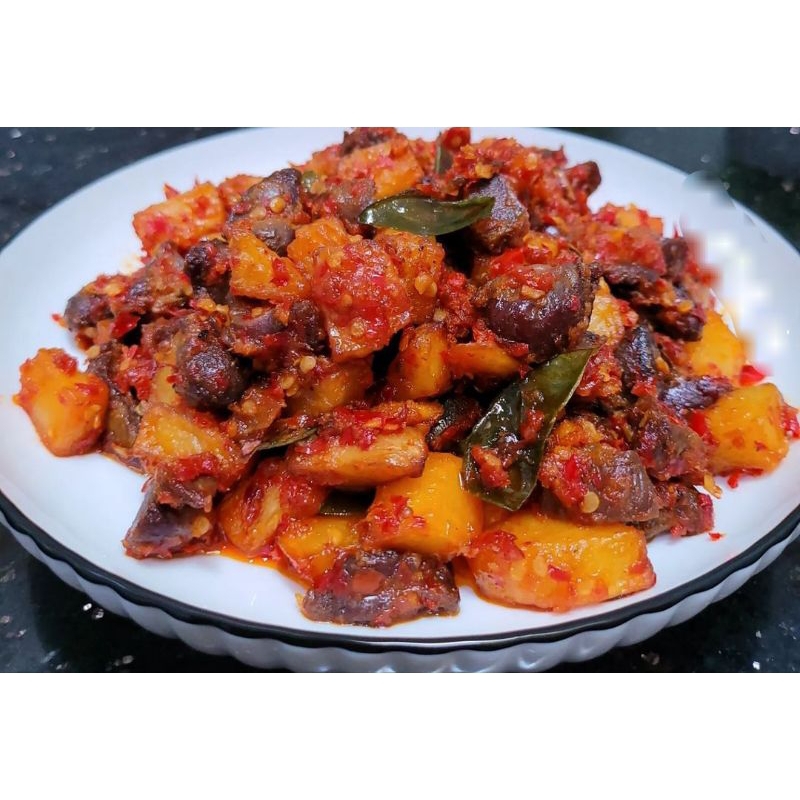 

Sambalado Kentang Ati Ayam