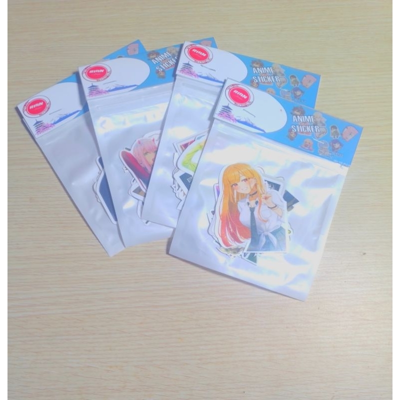 

10pcs stiker anime random|Vinyl stiker anime|paket anime|cewek anime