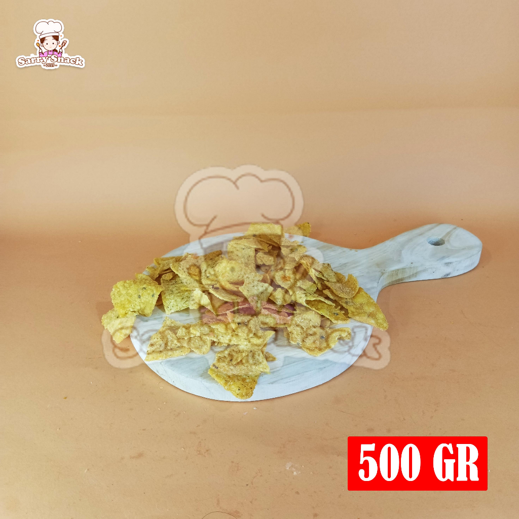 

Tortila Keripik Jagung BBQ 500gr Enak Lezat Gurih Renyah