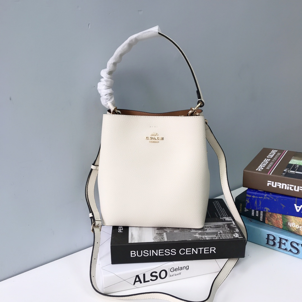 Coach 1011  Double Layer Solid Color One Shoulder Messenger Bag