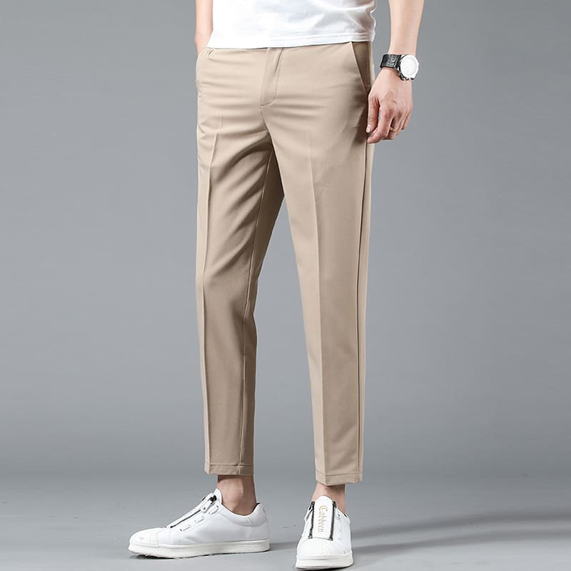 N82 - Ankle Pants Pria Celana Angkle Pants Panjang Clana Formal Kerja Kantor Premium Cream