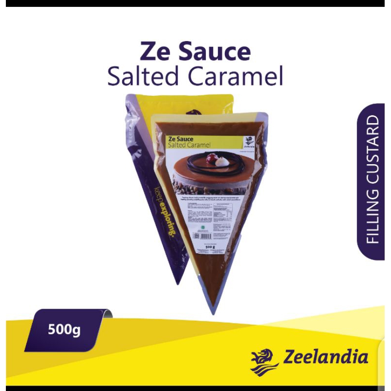 

Zeelandia ze sauce salted caramel 500 gr/ saus asin karamel zeelandia