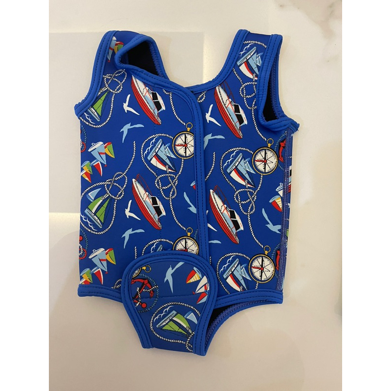 BW02 Wetsuit Newborn 2-5mo ketebalan 3mm wetsuit baby