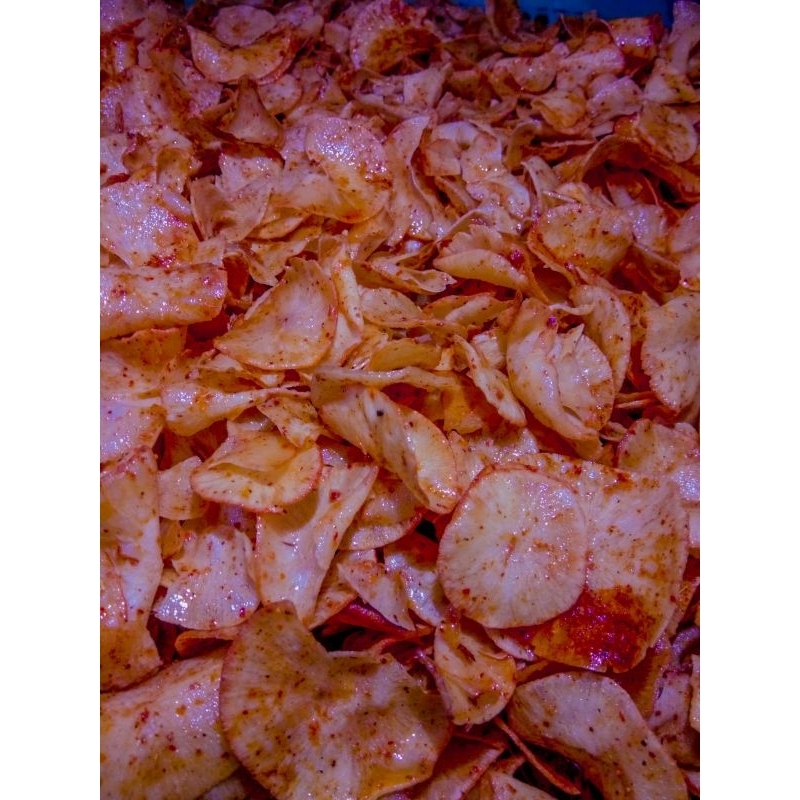 

Kripik Pedas/pikdas 1 Kg