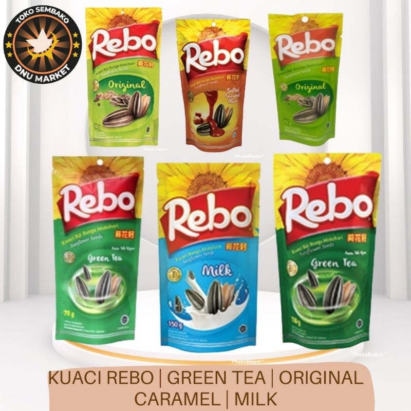 

KUACI REBO ORIGINAL | GREEN TEA | CARAMEL | MILK | 70GRAM ATAU 150GRAM