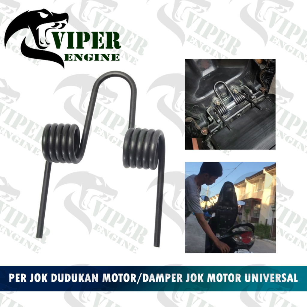 [ BISA COD ] PER JOK MOTOR DUDUKAN UNIVERSAL PER JOK KAWAT PER DAMPER JOK BEBEK SUPRA KHARISMA MIO V