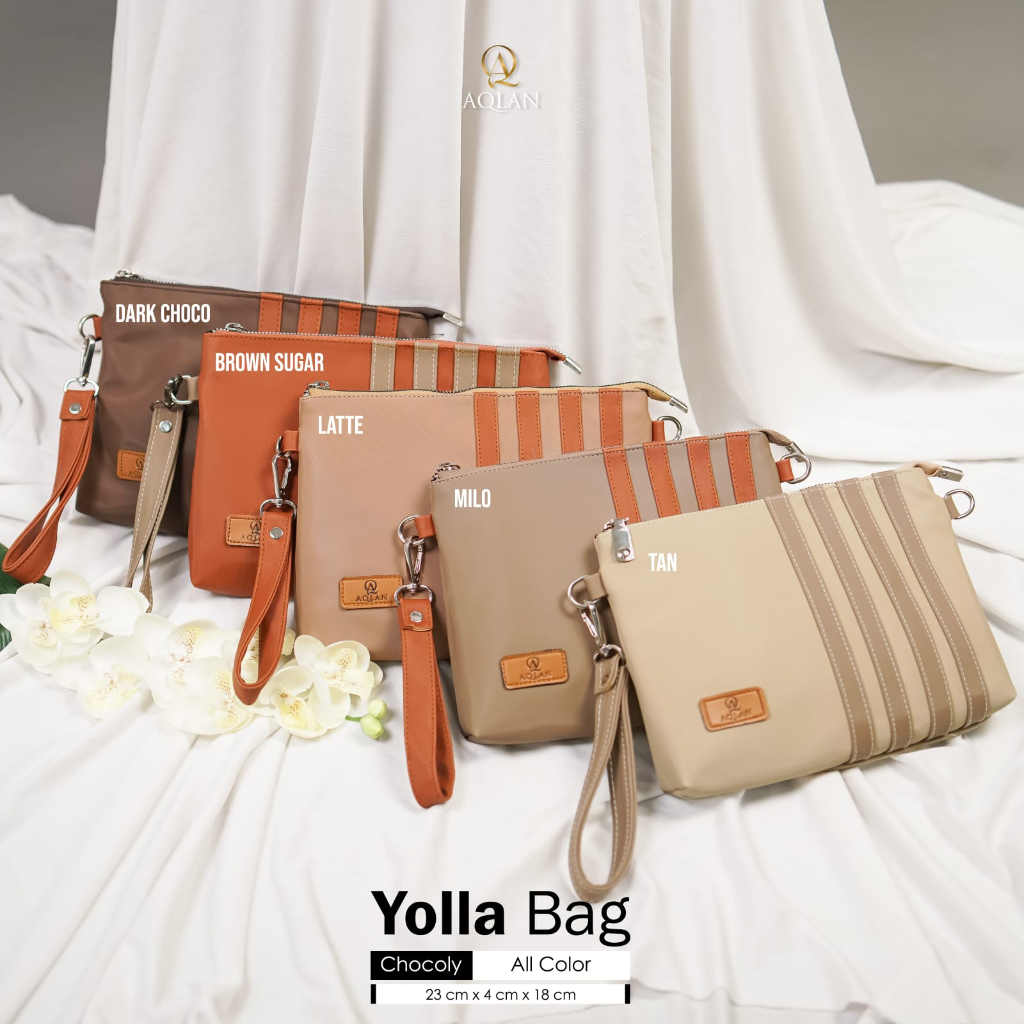 TERMURAH TAS SELEMPANG WANITA YOLLA BAG BY AQLAN READY STOCK, SLING BAG WANITA YOLLA BAG BY AQLAN