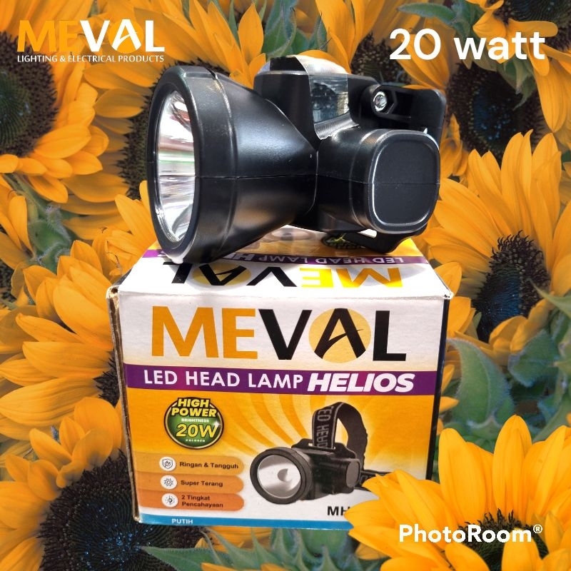 senter Kepala LED 20 watt HPL