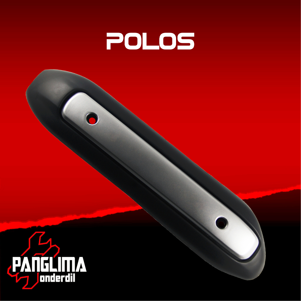 Pelindung Knalpot Hitam-Light-Karbon-Black Carbon Mio New 2008-2009-Soul 2008-2010-Sporty Lama Cover Tutup-Penutup-Tameng Kenalpot-Muffler-Exhaust