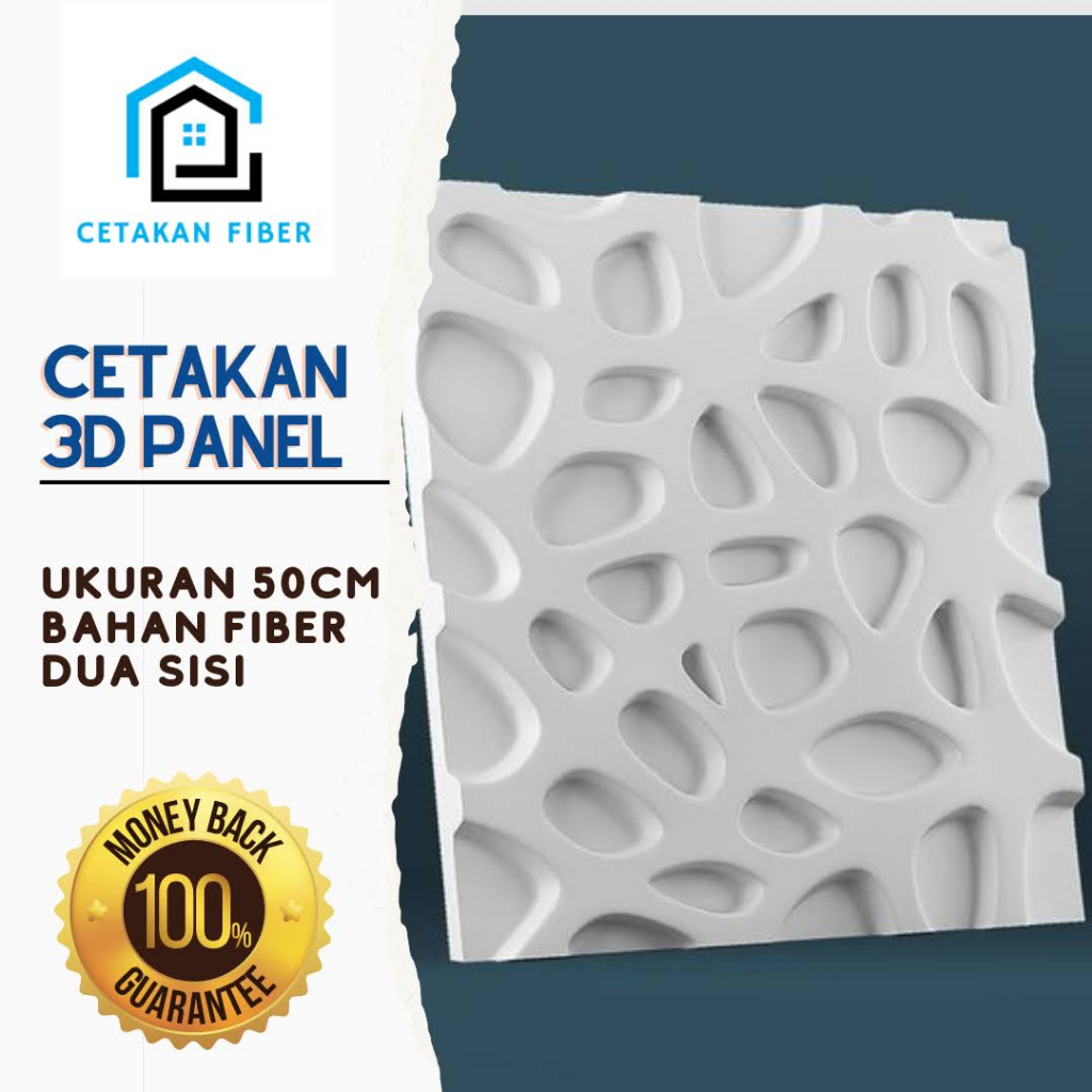 cetakan 3d / wall moulding / moulding wallpaper / cetakan batu alam dinding bahan fiber dan silikon 