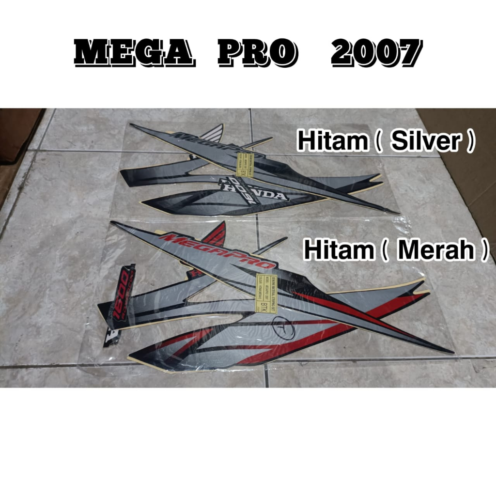 Striping stiker Megapro 2007