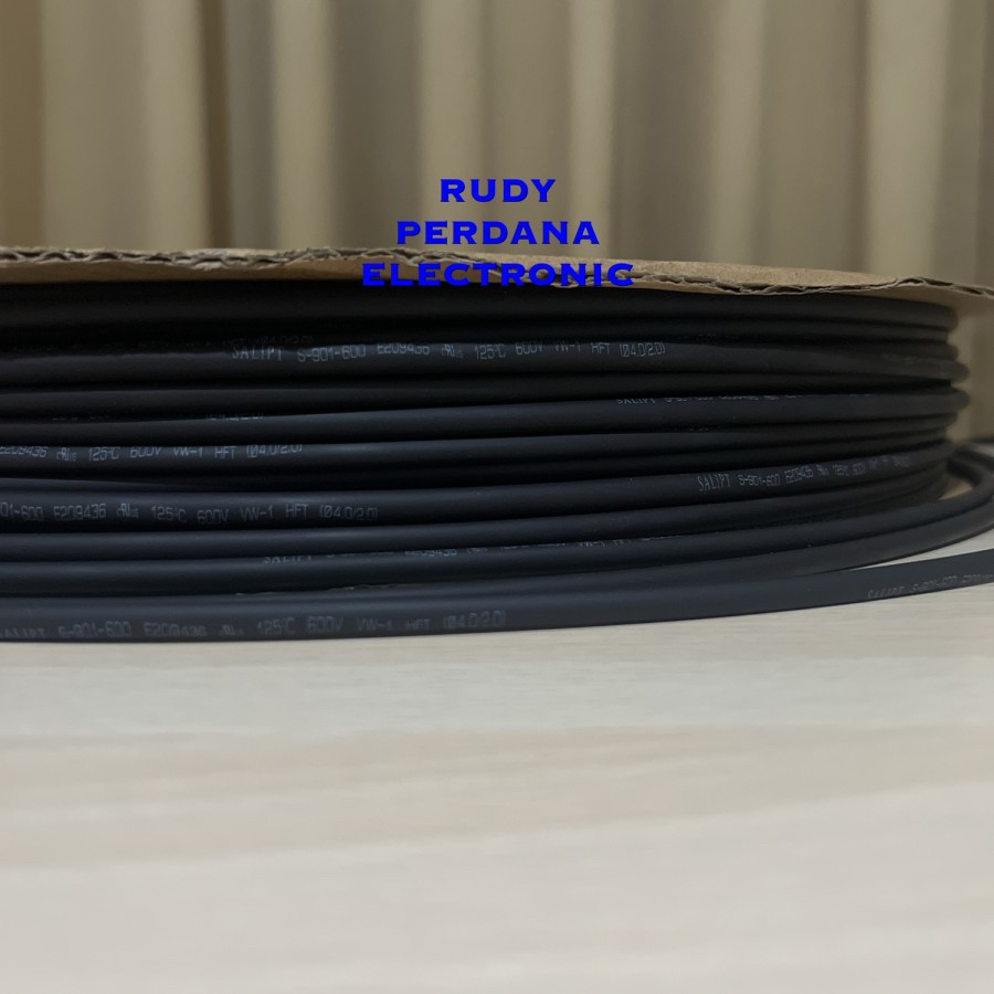 HEAT SHRINK TUBE TUBING SELONGSONG BAKAR 4MM - METERAN