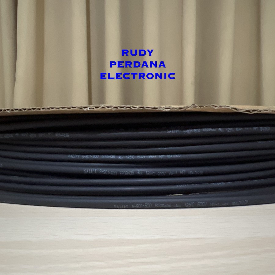 HEAT SHRINK TUBE TUBING SELONGSONG BAKAR 4MM - METERAN