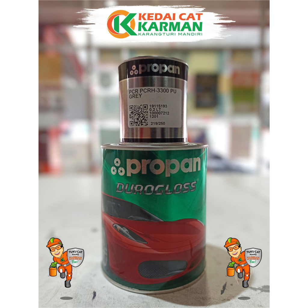 CAT DASAR EPOXY PROPAN PU PCR 3300 GREY - CAT DASAR ANTI KARAT CAT PRIMER MOBIL MOTOR BESI