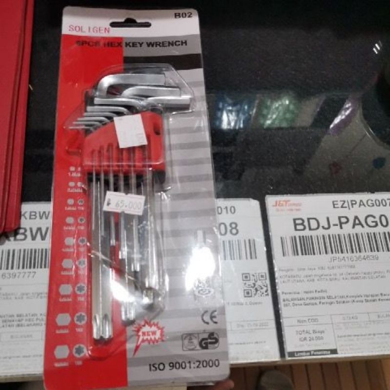 Kunci L Soligen set