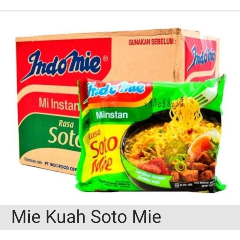 

Indomie kuah Soto Mie