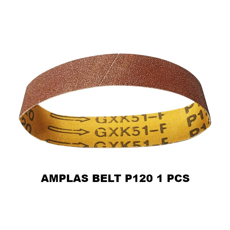 EELIC AMS-30X330 Amplas belt sander isi 1 pcs ada pilihan 5 type sabuk pengamplasan grit P120,P320,P