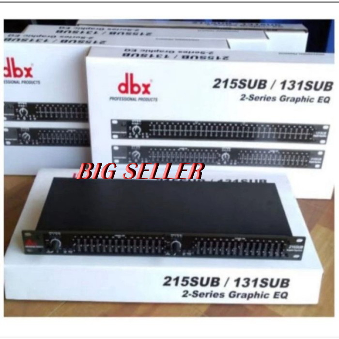 Ekualiser Dbx215sub Equalizer Dbx-215sub Dbx 215