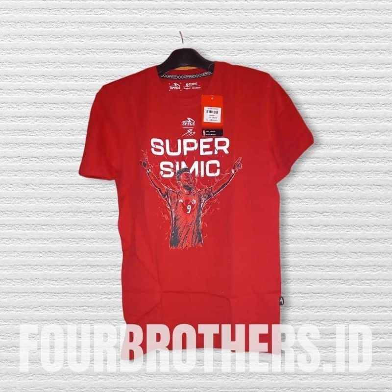 Kaos Persija Super Simic Red Original Specs 2018