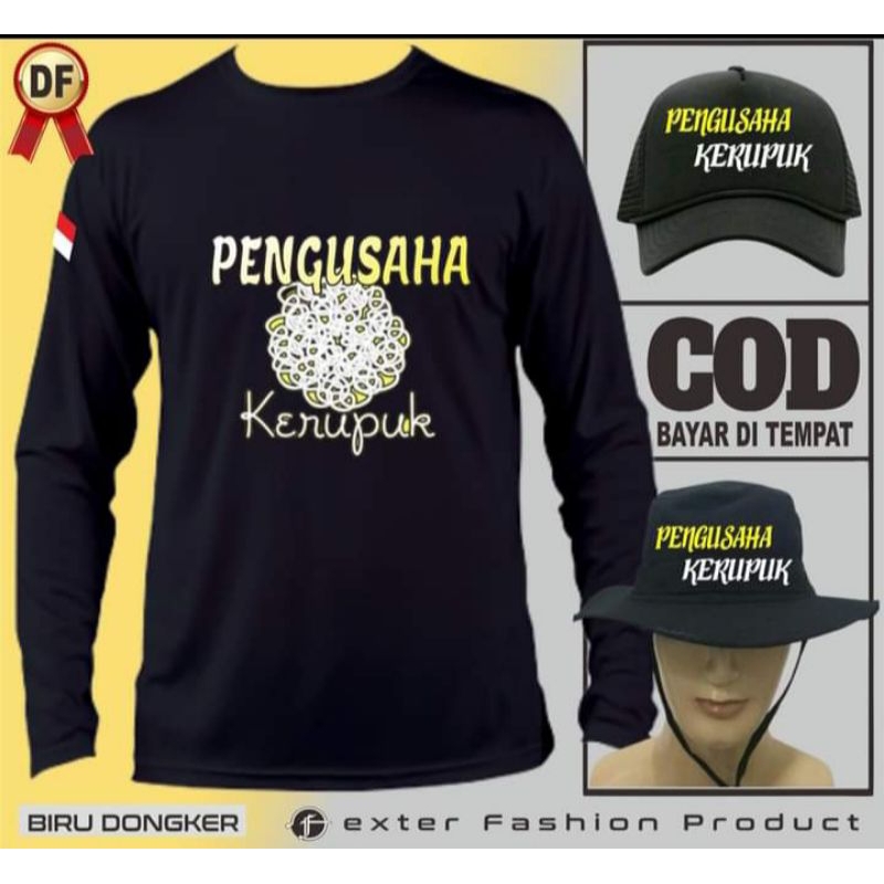 kaos komunitas pengusaha kerupuk