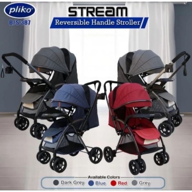 Pliko Stream Bs387 / Stroller Bayi / Kereta Dorong Bayi