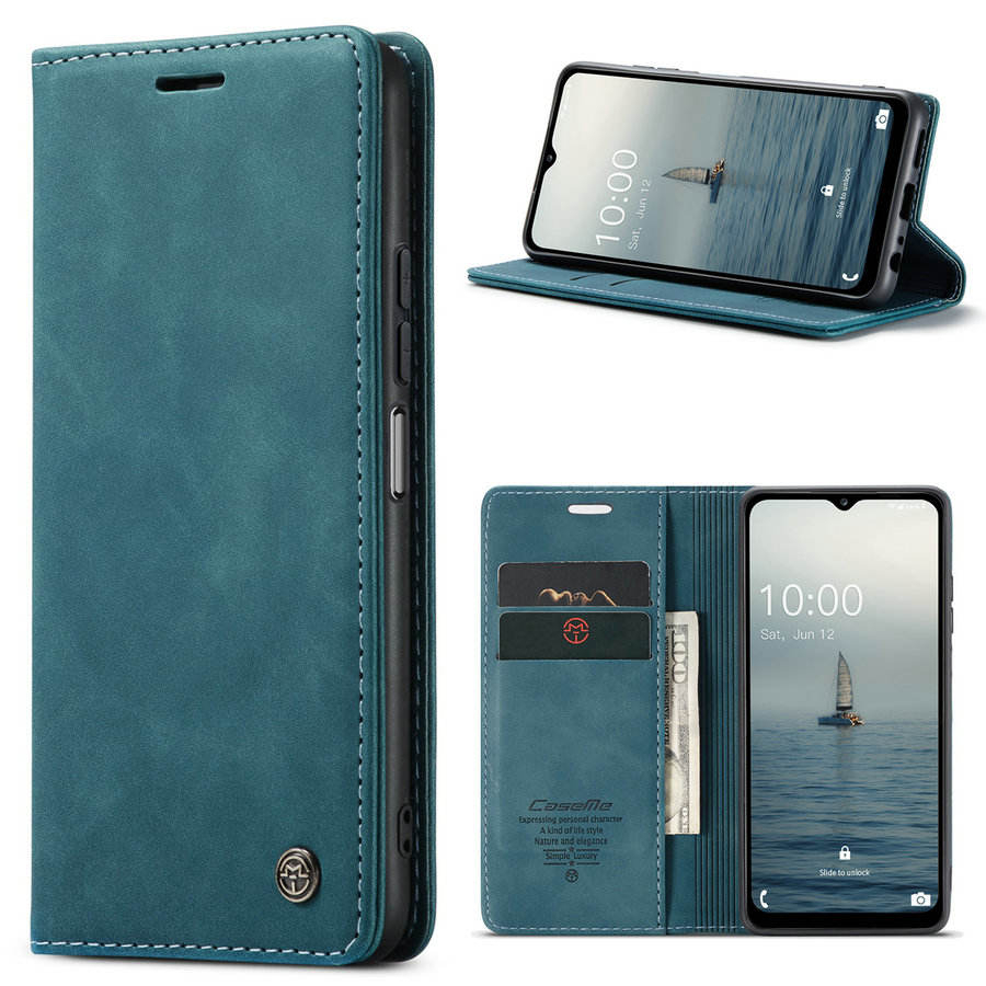 LEATHER FLIP CASE VIVO Y12 Y15 Y17 WALLET FLIP ORIGINAL CASEME STANDING BOOK COVER