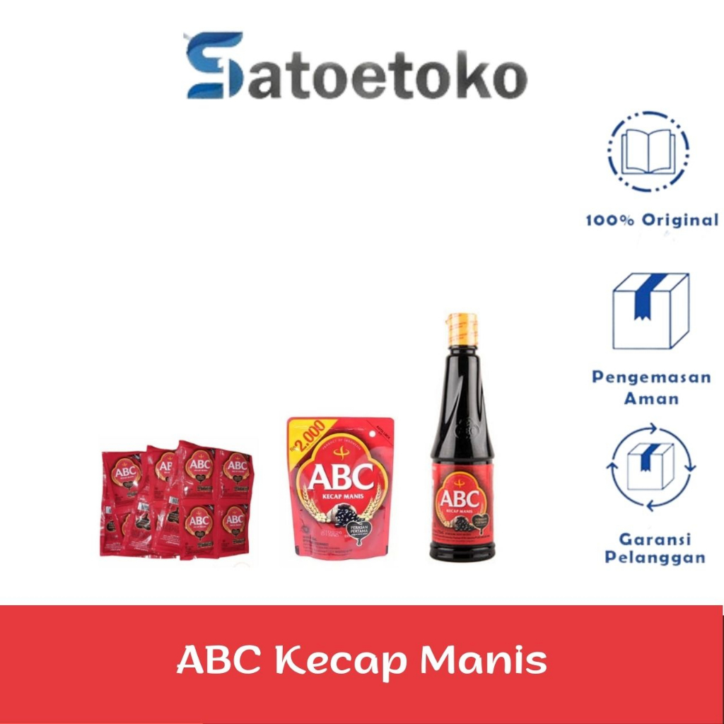 

ABC KECAP MANIS (15 ML, 60 ML, 135 ML)