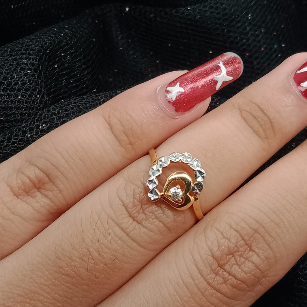 Cincin Emas 17K - 1.3 Gr Kadar 750 - 4791