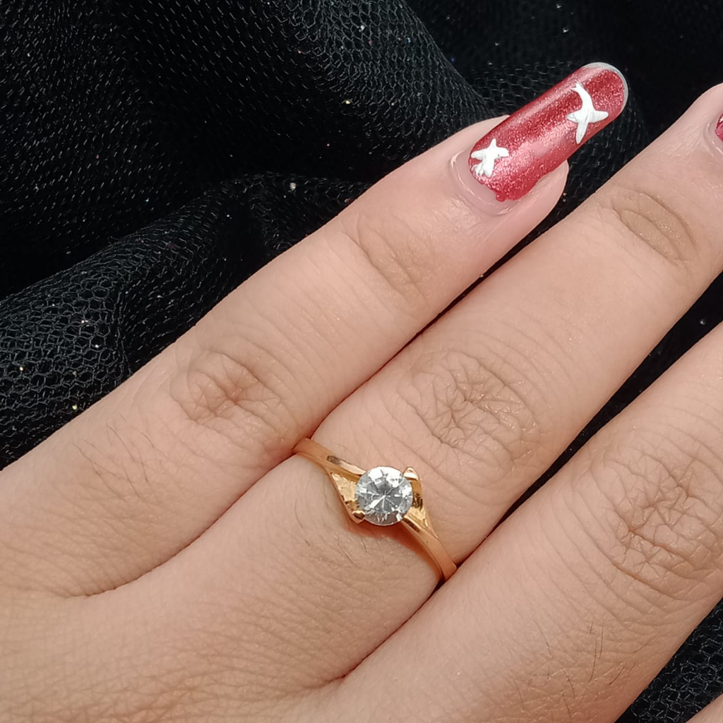 Cincin Emas 17K - 1.75 Gr Kadar 750 - 4792