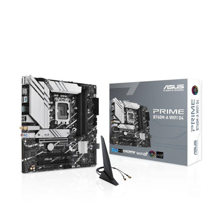 Motherboard ASUS B760M-A PRIME WIFI DDR4 LGA 1700