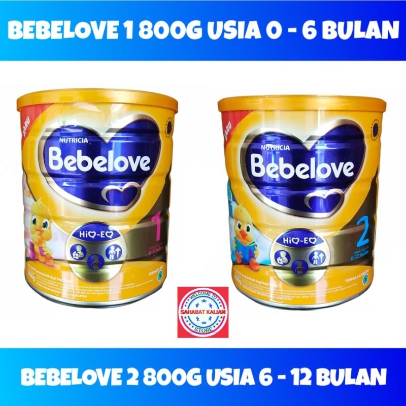 BEBELOVE 1 BEBELOVE 2 800GRAM