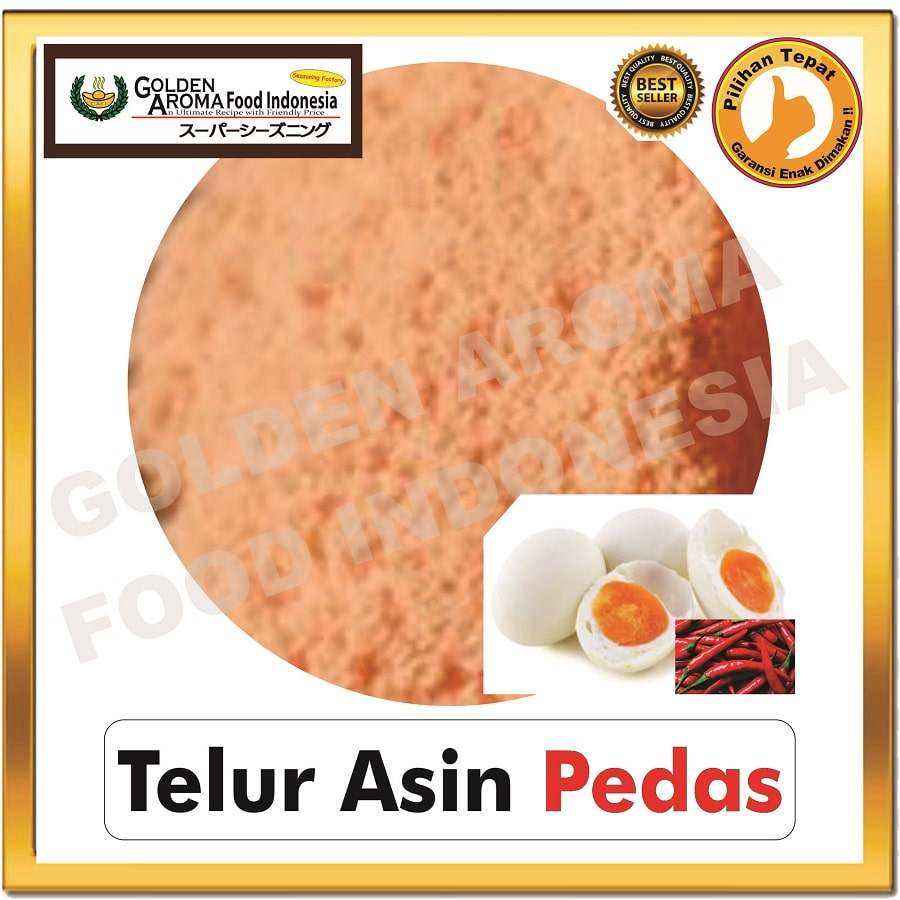 

Bumbu Tabur bubuk masak Serbaguna Murah Halal Rasa telur asin pedas 250gr spicy hot salted egg