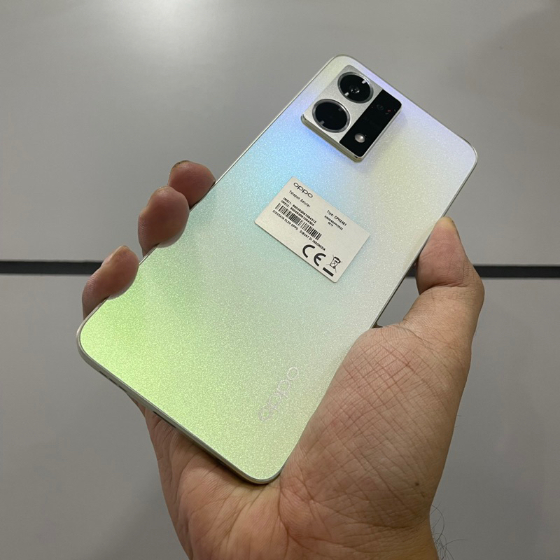 oppo reno 8 8/256gb second bekas mulus fullset original resmi