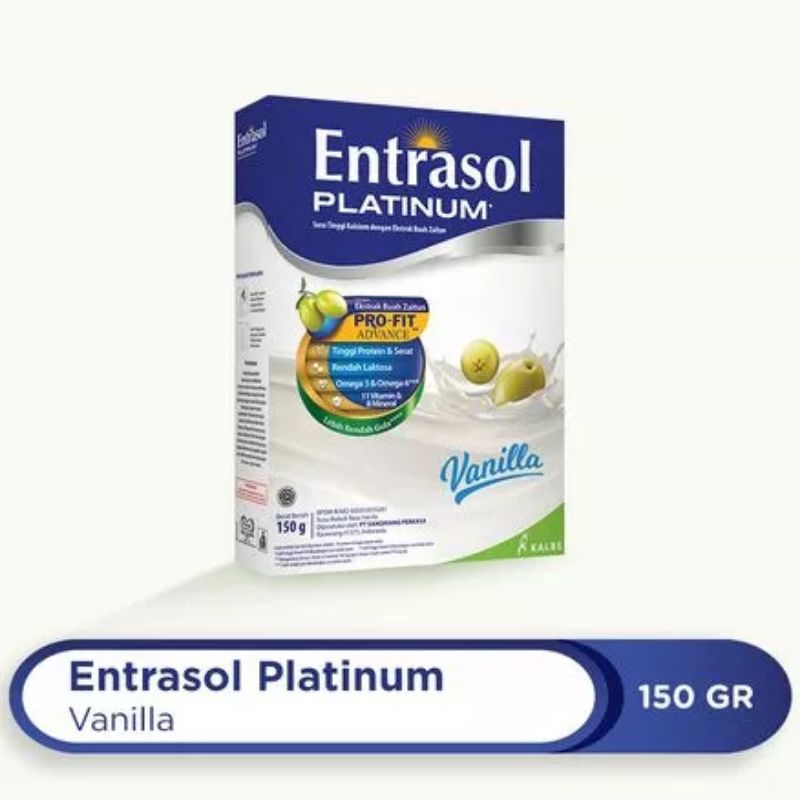 

ENTRASOL PLATINUM VANILA 150G