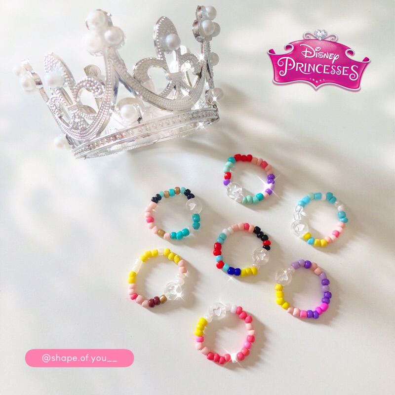 [ PRE ORDER ] Cincin Manik Disney Princess