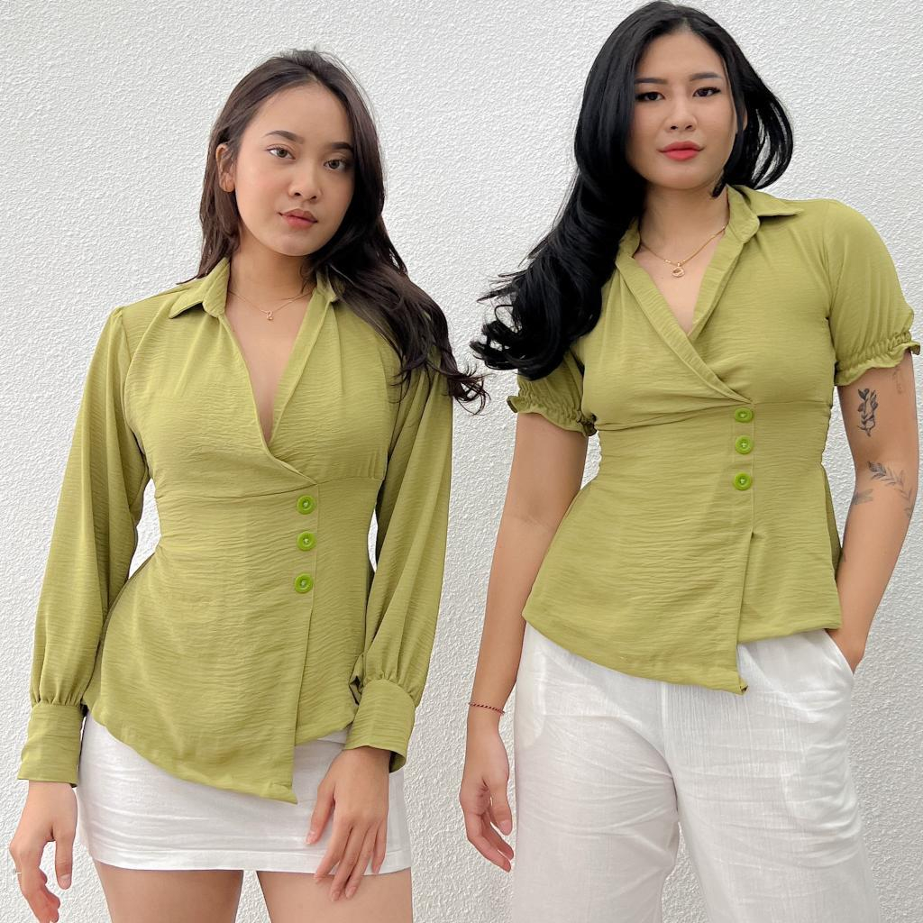 VILLO TOP / Lengan Panjang / Lengan Pendek / Top AirFlow