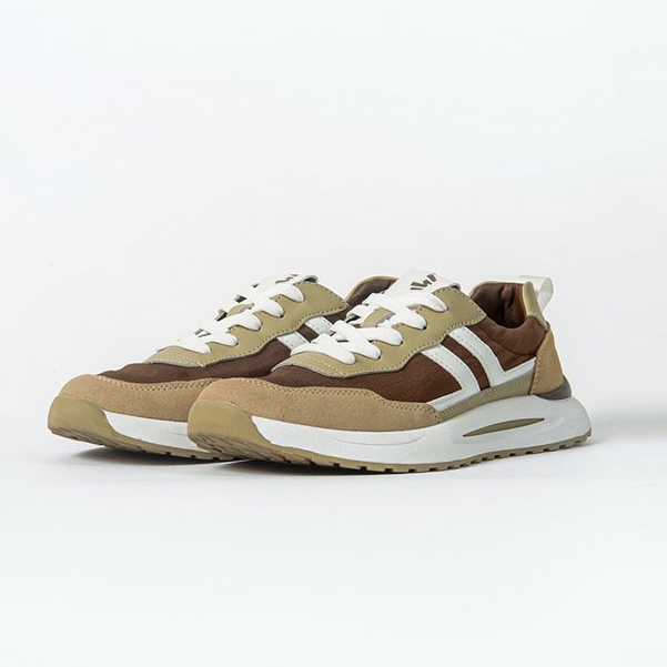 3Second Sepatu Sneakers Men Shoes Sport Pria Anti Slip Bertali Casual Footwear Low 070423