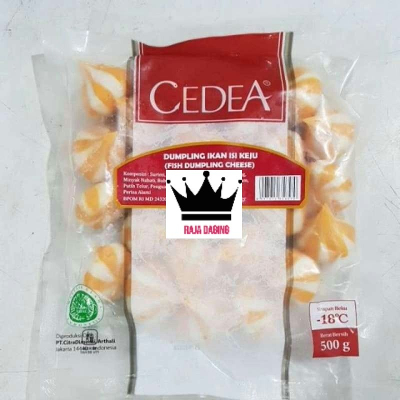 

Cedea Fish Dumpling Cheese / Dumpling Ikan Isi keju @500gr