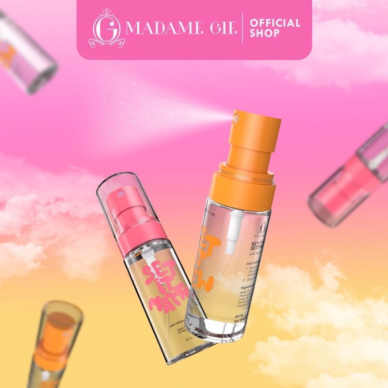 MADAME GIE - Madame Set It Dew &amp; Set it Matte Setting Spray