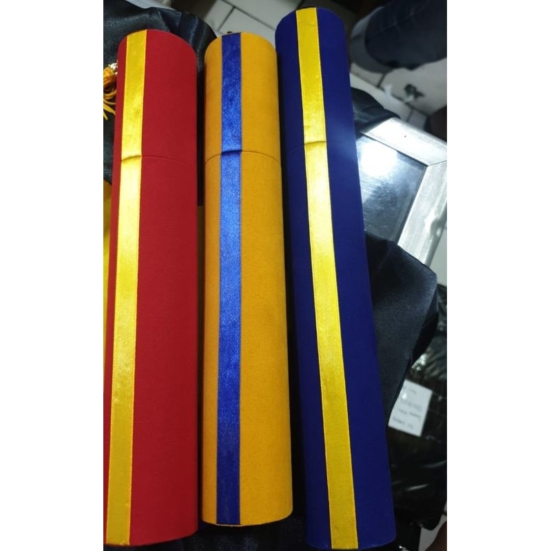 Toga TK pesanan with tabung dan mendali