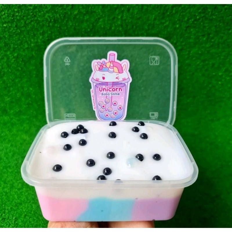 RAINBOW BOBA SLIME 200G
