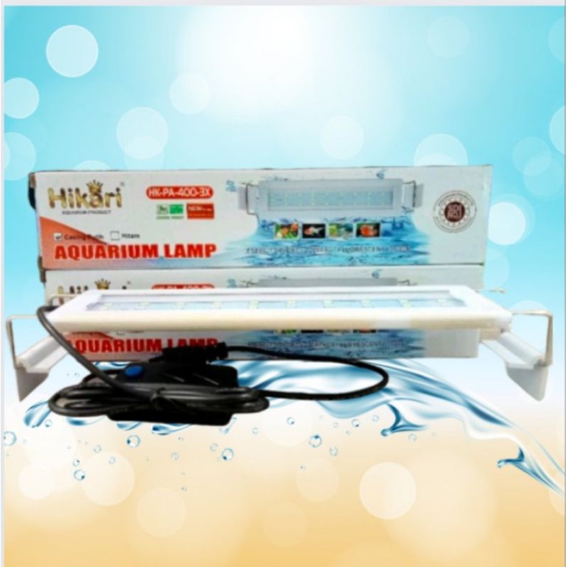 PROMO MURAH LAMPU LED AQUARIUM HIKARI HK PA 400 3X