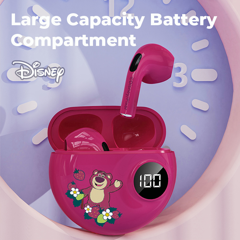 Disney Headset Earphone In-Ear Bluetooth Wireless Tws Hifi Noise Reduction