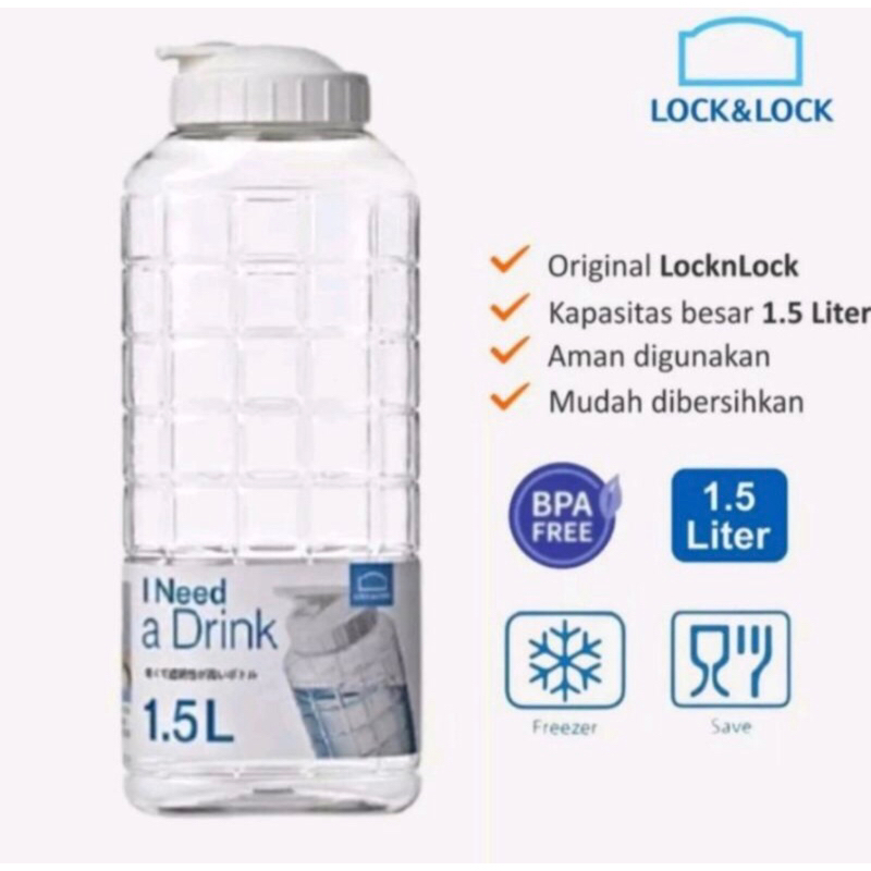 LOCK & LOCK BOTTLE WARNA RANDOM