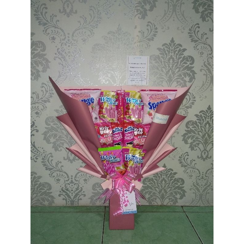 

Buket Snack / Bucket Snack / Snack Bouquet / Buket Makanan