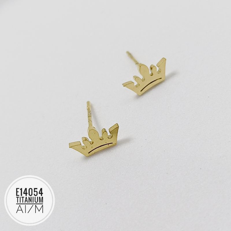 Anting titanium stud variasi simple E14054