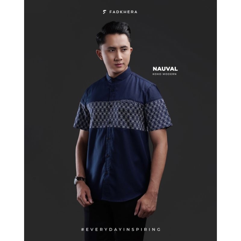 FADKHERA NAUVAL - BAJU KOKO MODERN FADKHERA - KOKO NAVY FADKHERA