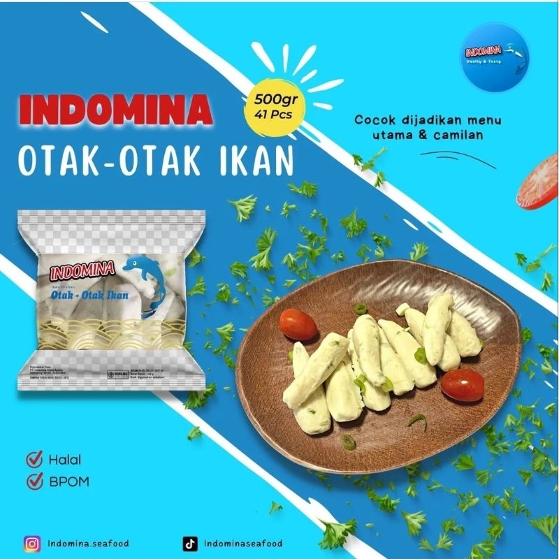 

Indomina Otak - Otak ikan 500gr