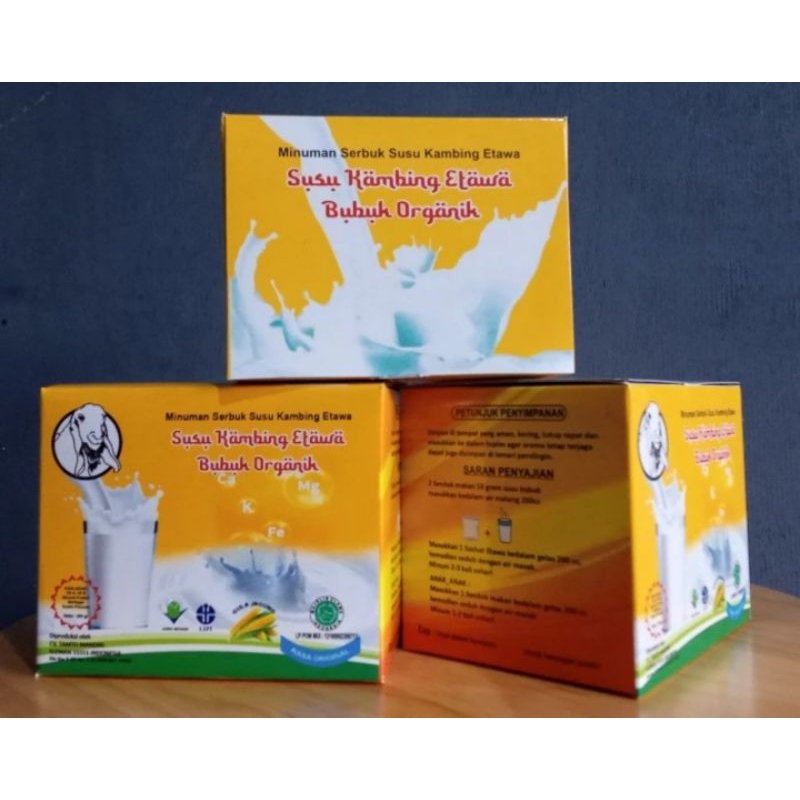 

SUSU KAMBING SACHET ETAWAGEN BUBUK ORGANIK