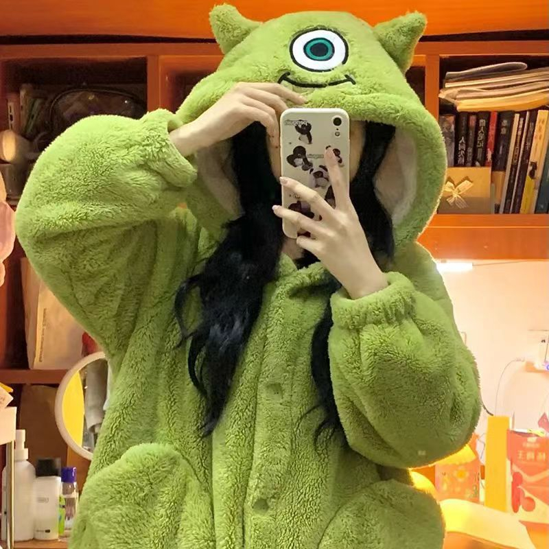 BAJU KOSTUM ONESIE PIYAMA MIKE ONE EYE SULLEY SULLIVAN YUKATA MODEL DRESS GAUN ROK KIGURUMI COSPLAY PESTA IMPOR